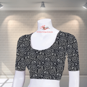 Cotton Printed Blouse-02