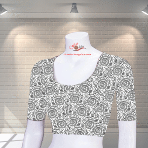 Cotton Printed Blouse-03