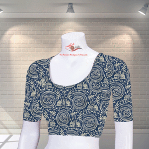 Cotton Printed Blouse-04